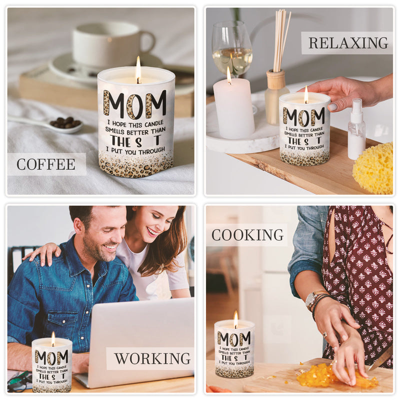 Funny Mom Gift with Cheeky Message - Scented Candle
