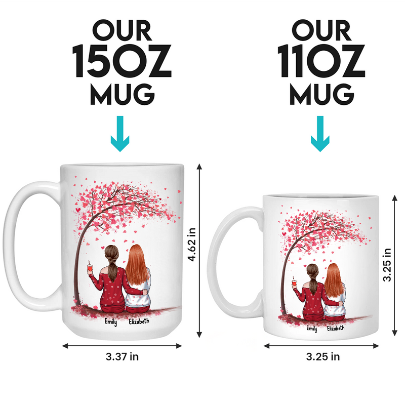 Custom Name Best Friend Gifts - Personalized Mugs