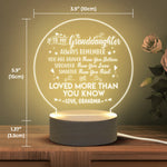Inspirational Granddaughter Gifts - Night Lamp