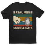 Custom Name Cat Lover Gifts for Men - Personalized Apparel
