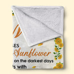 Custom Name Mother Daughter Gifts for Mom - Personalized Blanket