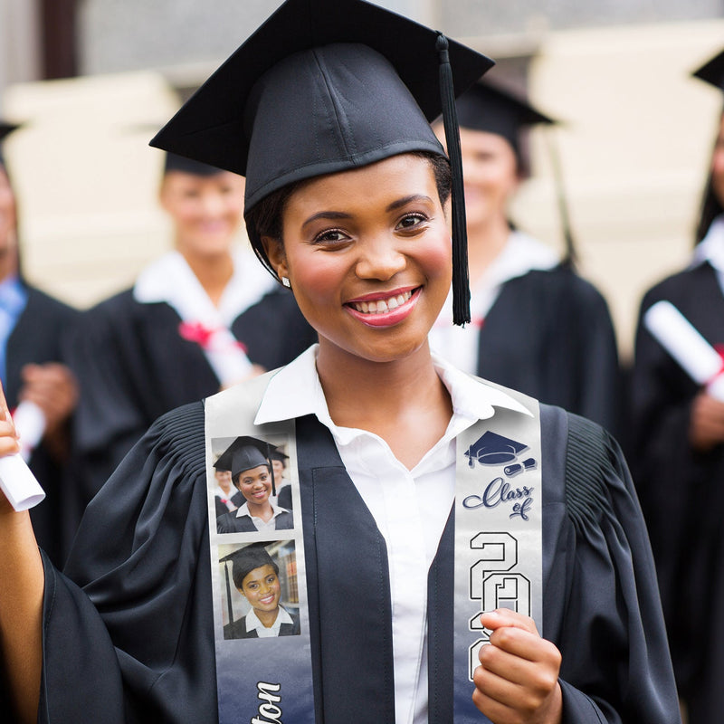Custom Photo Graduation Gifts for Students - Personalized Stoles