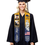 Custom Photo Graduation Gifts for Students - Personalized Stoles