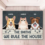 Custom Pet Name Funny Family Gifts - Personalized Doormat