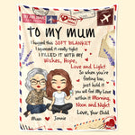 Custom Name Mum Love Gifts - Personalized Blanket