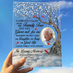 Custom Photo Memorial Family Tree Gifts - Personalized Acrylic Plaque