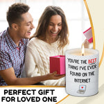 Funny Romantic Internet Love Gift for Partner - Scented Candle