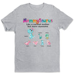 Custom Name Dinosaur Mom Gifts for Women - Personalized Apparel
