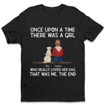 Custom Name Dog Lover Story Gifts for Women - Personalized Apparel