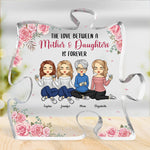 Custom Name Mother and Daughters Gifts - Personalized Shaped Acrylic Plaque