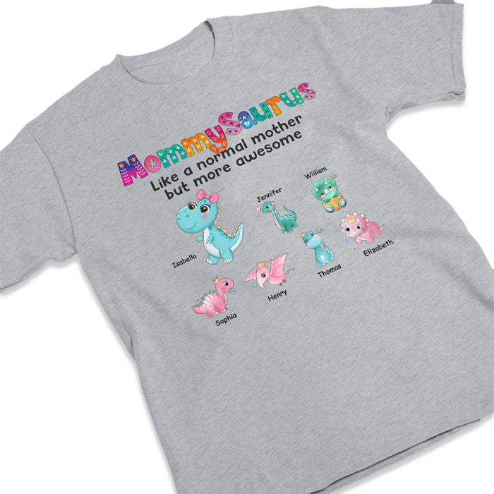 Custom Name Dinosaur Mom Gifts for Women - Personalized Apparel
