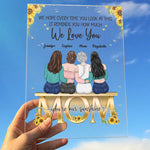 Custom Name Mother and Daughters Gifts - Personalized Acrylic Plaque