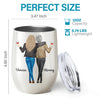 Like Mother Like Daughter Oh Crap - Family Personalized Custom Wine Tumbler - Mother's Day, Birthday Gift For Mother From Daughter