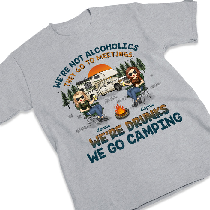 Custom Name Funny Camping Gifts for Women - Personalized Apparel