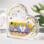 Custom Name Memorial Gifts for Family - Personalized Shaped Acrylic Plaque