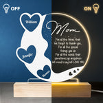Custom Name Mom Gifts - Personalized 3D LED Light