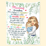 Custom Name Mommy Grandma Keepsake Gifts - Personalized Blanket