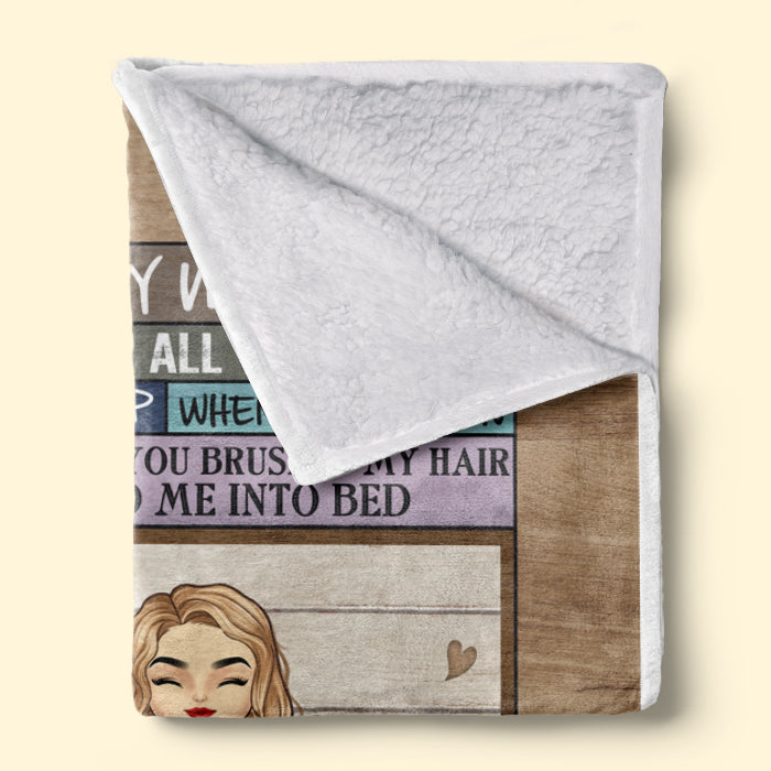 Custom Name Mother Daughter Gifts - Personalized Blanket