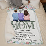 Custom Name Mom Gifts - Personalized Blanket