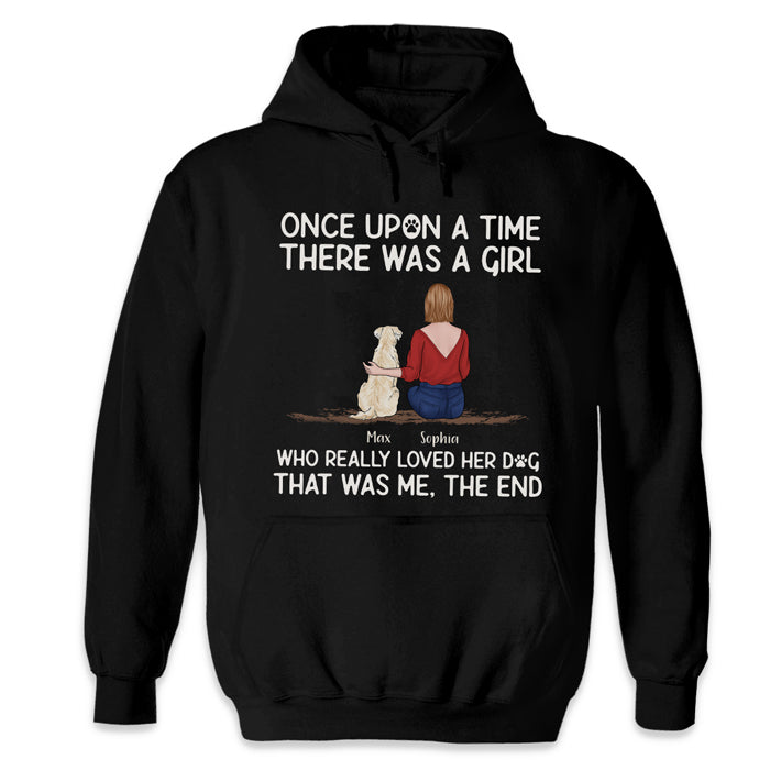 Custom Name Dog Lover Story Gifts for Women - Personalized Apparel