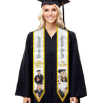 Custom Name Photo Graduation Gifts for Graduates - Personalized Stoles