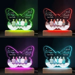 Custom Family Memorial Gifts - Personalized 3D LED Light