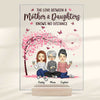 Everything We Are Is Because Of You - Family Personalized Custom Acrylic Plaque - Mother's Day, Birthday Gift For Mom