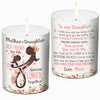 Mother & Daughter, Best Friends For Life - Family Personalized Custom Smokeless Scented Candle - Gift For Daughter From Mother