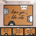 Funny Cat Lover Welcome Decor - Doormat
