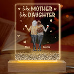 Custom Name Mother Daughter Gifts - Personalized 3D LED Light
