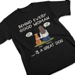 Custom Name Dog Lover Gifts for Women - Personalized Apparel
