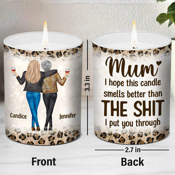 Custom Name Funny Mom Gifts - Personalized Scented Candle