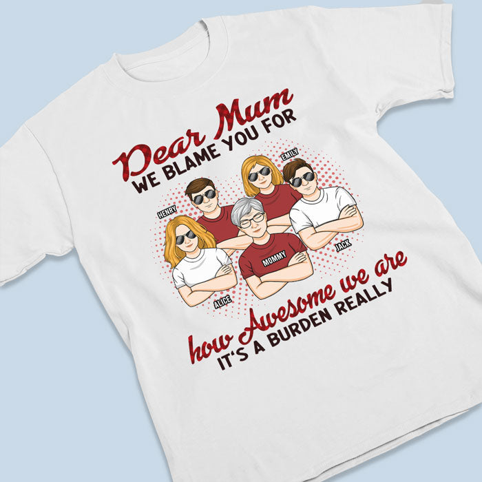 Custom Name Funny Gifts for Mom - Personalized Apparel