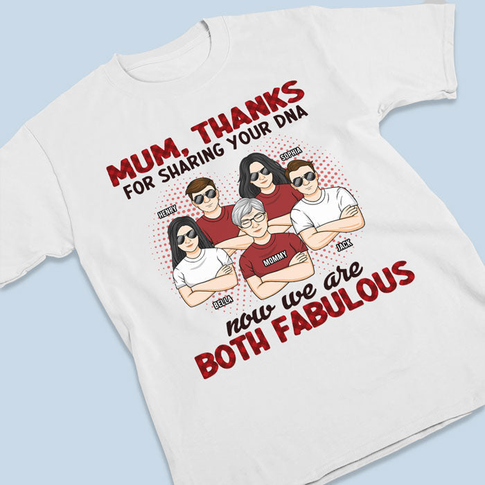 Custom Funny Family Gifts for Mom - Personalized Apparel