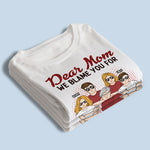 Custom Name Funny Gifts for Mom - Personalized Apparel