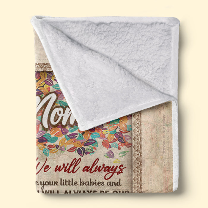 Custom Name Mother Daughter Gifts - Personalized Blanket