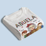 Custom Name Grandma Family Gifts - Personalized Apparel