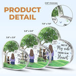 Custom Name Pet Memorial Gifts for Dog Lovers - Personalized Shaped Acrylic Plaque