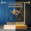 First Our Mother, Forever Our Friend - Family Personalized Custom Rectangle Shaped 3D LED Light - Mother's Day, Birthday Gift For Mom