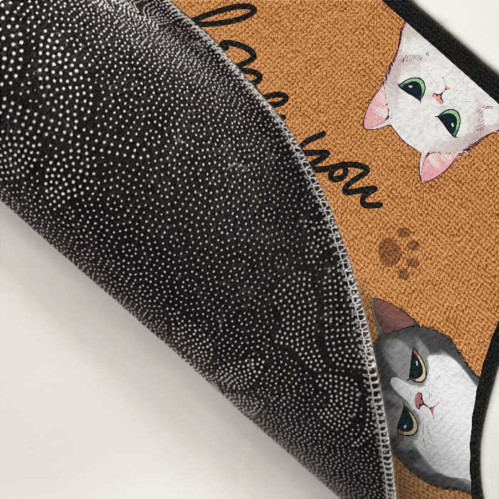 Funny Cat Lover Welcome Decor - Doormat