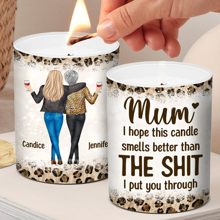 Custom Name Funny Mom Gifts - Personalized Scented Candle