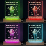Custom Name Mother Daughter Gifts - Personalized 3D LED Light