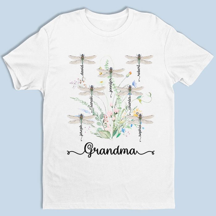 Grandchildren Are The Dessert Of Life - Family Personalized Custom Unisex T-shirt, Hoodie, Sweatshirt - Birthday Gift For Mom, Grandma
