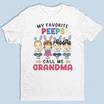 Custom Name Easter Bunny Gifts for Grandma - Personalized Apparel