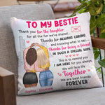 Custom Name Best Friend Gifts for Women - Personalized Pillow