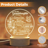 I'll Always Be There To Love You  - Acrylic Night Lamp - To My Granddaughter, Gift For Granddaughter, Granddaughter Gift From Grandma, Birthday Gift For Granddaughter, Christmas Gift