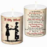 Daughter to Mom Love Gifts - Scented Candle