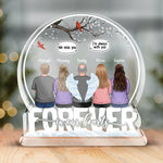 Custom Family Angel Memorial Gifts - Personalized Shaped Acrylic Plaque