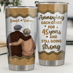 Custom Name Romantic Couple Gifts - Personalized Tumbler