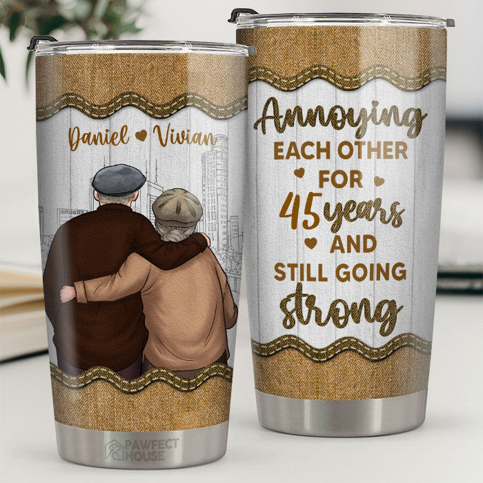 Custom Name Romantic Couple Gifts - Personalized Tumbler